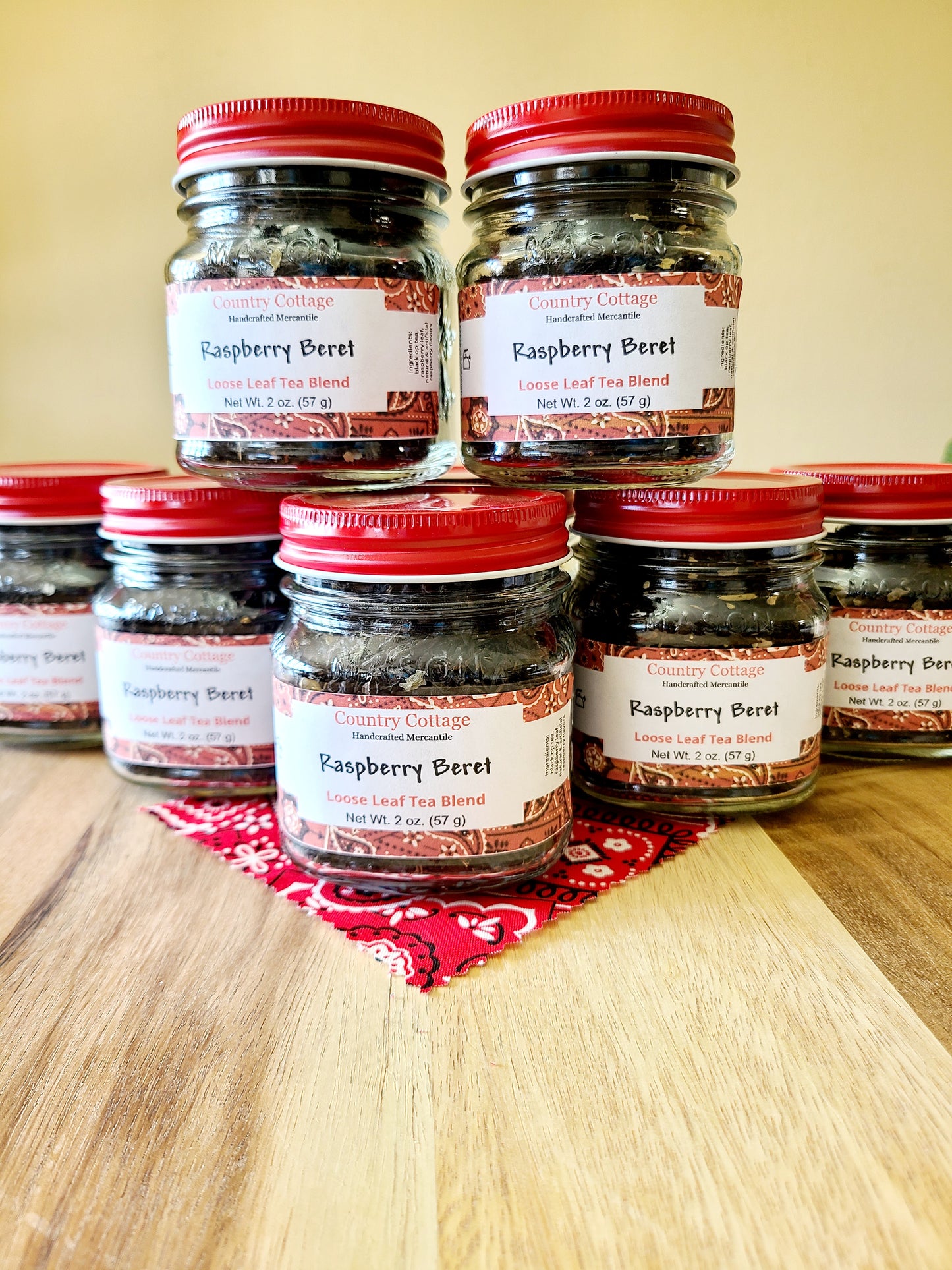 Raspberry Beret (Raspberry Loose Leaf Tea Blend)