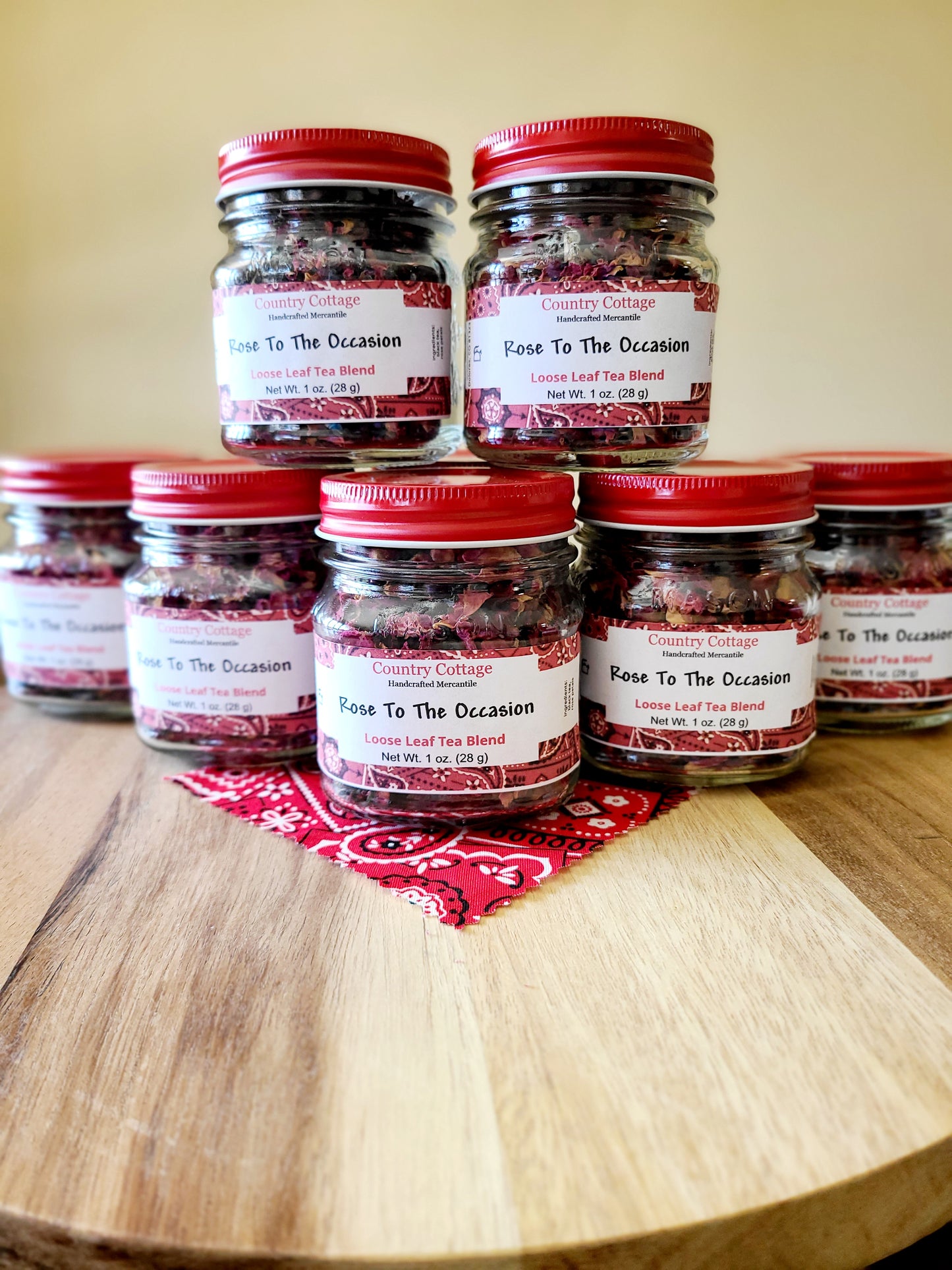 Rose To The Occasion (Rose Loose Leaf Tea Blend)