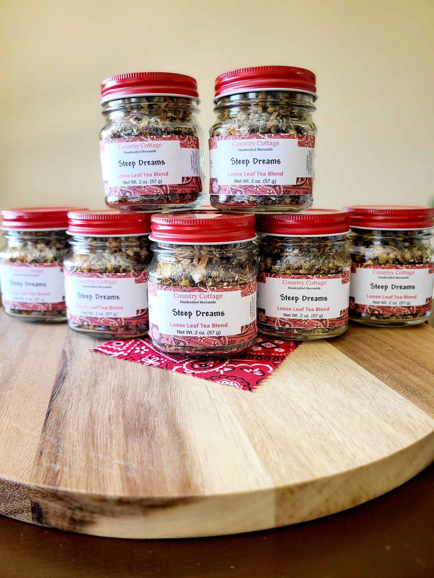 Steep Dreams (Chamomile Herbal Loose Leaf Tea Blend)