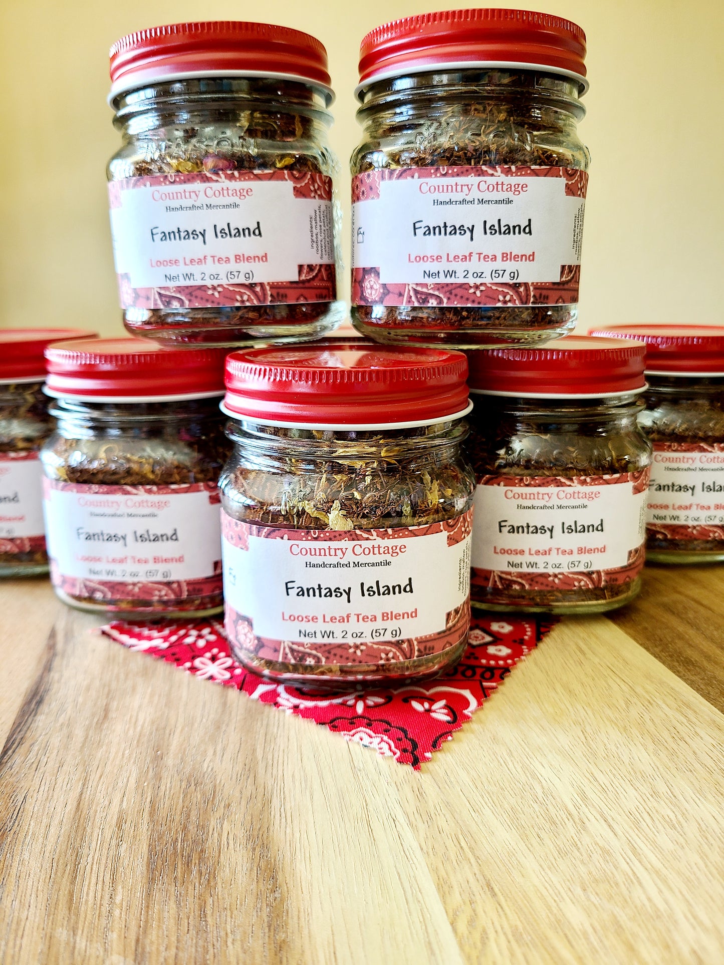 Fantasy Island (Tropical Herbal Loose Leaf Tea Blend)