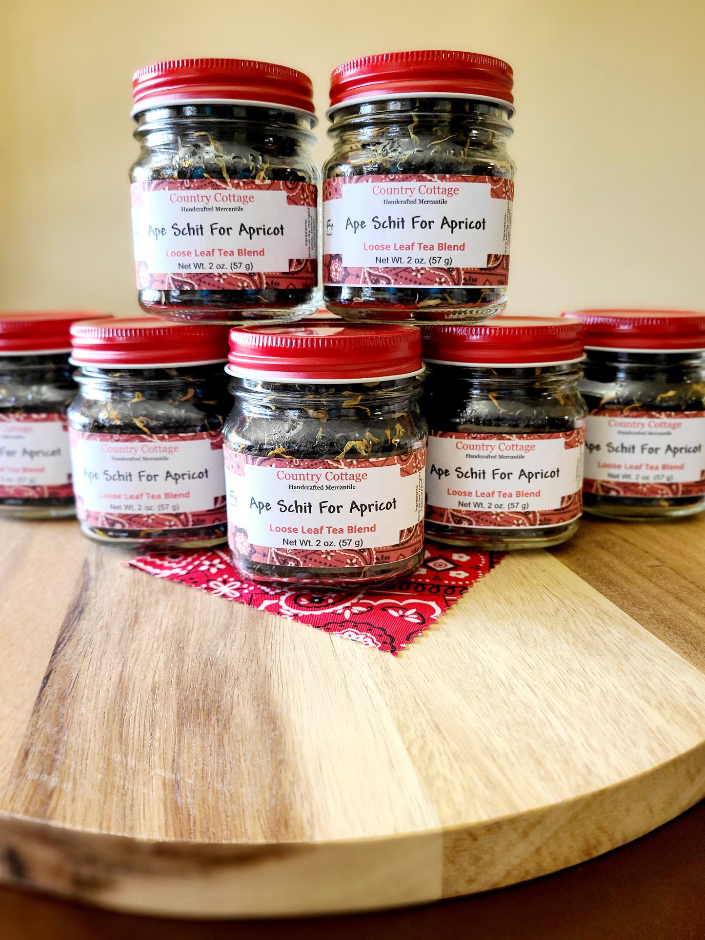 Ape Schit For Apricot (Apricot Loose Leaf Tea Blend)