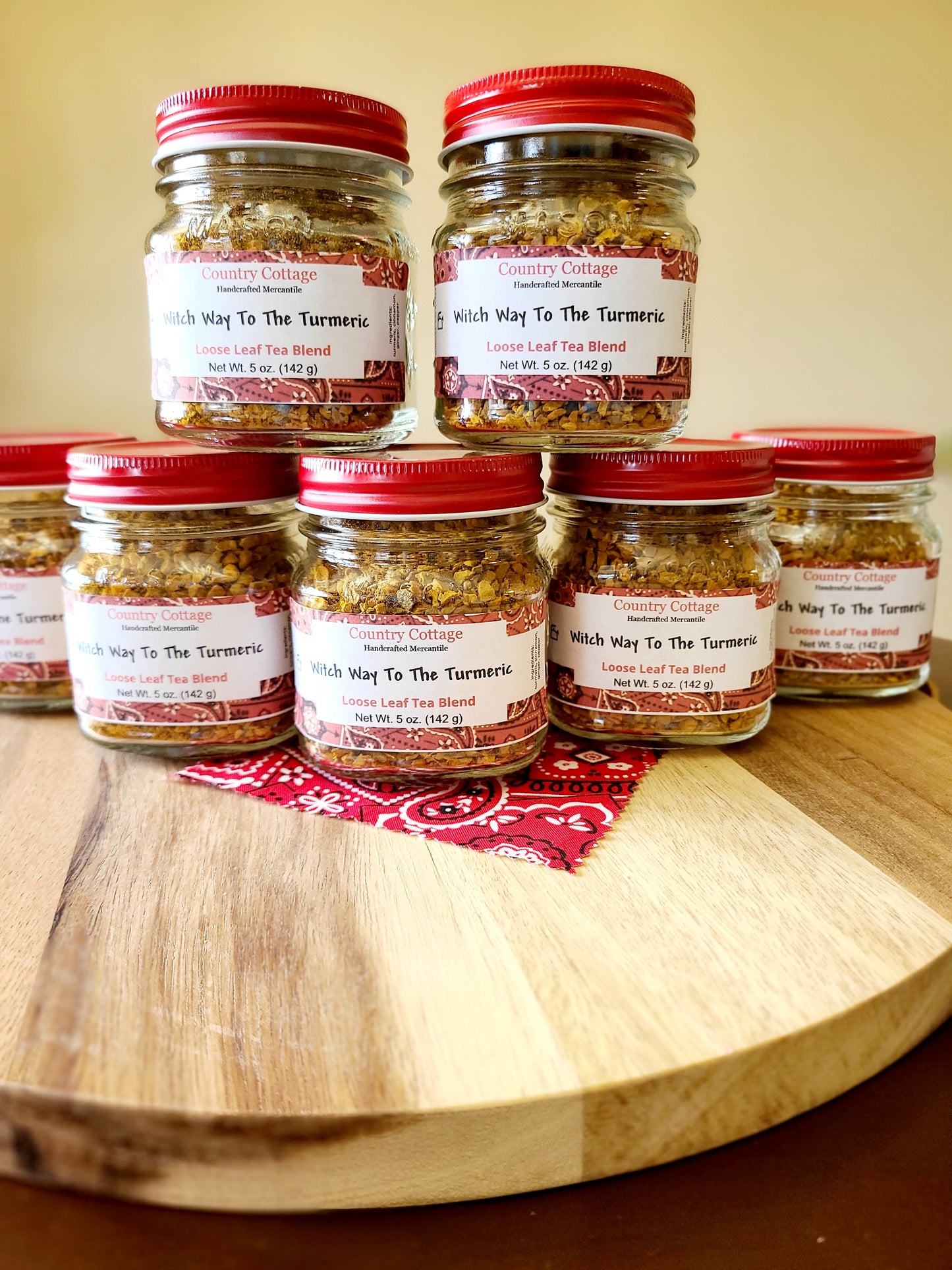 Witch Way To The Turmeric (Turmeric Herbal Loose Leaf Tea Blend)