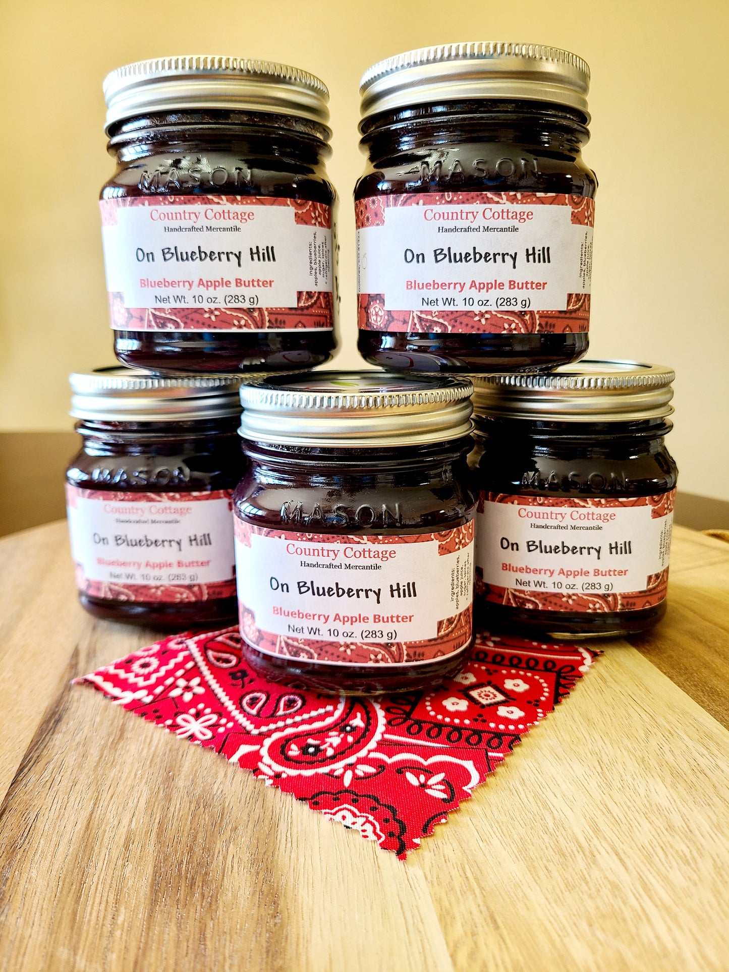 On Blueberry Hill (Blueberry Apple Butter)