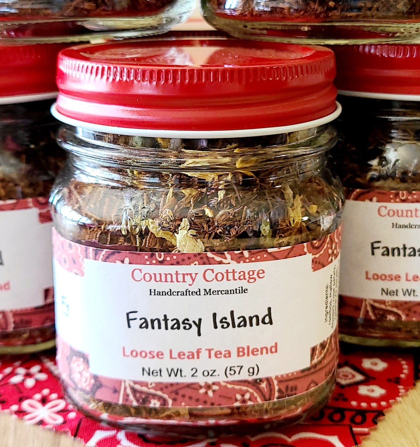 Fantasy Island (Tropical Herbal Loose Leaf Tea Blend)