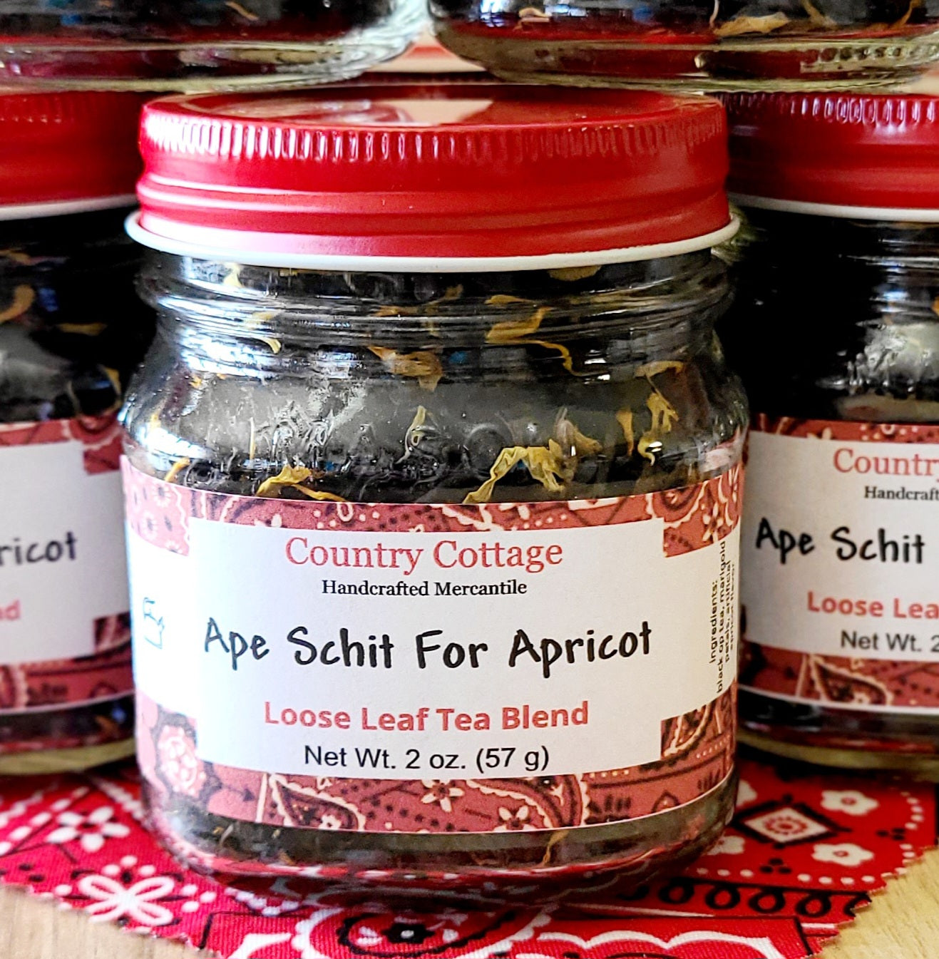 Ape Schit For Apricot (Apricot Loose Leaf Tea Blend)