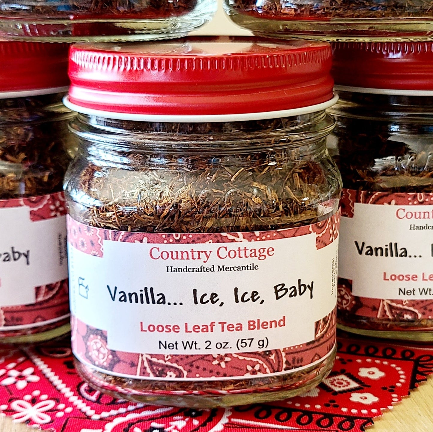 Vanilla... Ice, Ice, Baby (Vanilla Herbal Loose Leaf Tea Blend)