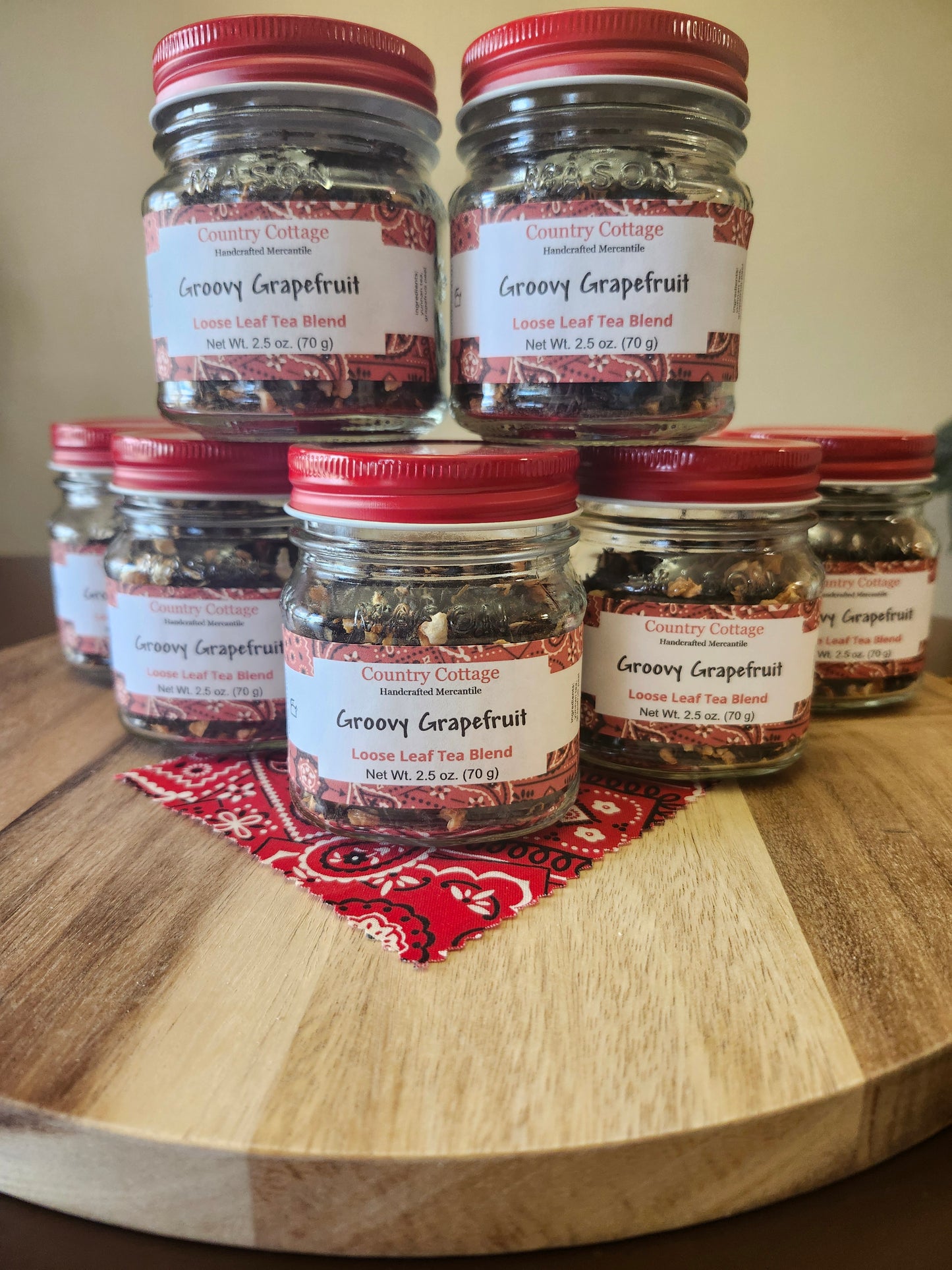 Groovy Grapefruit (Grapefruit Loose Leaf Tea Blend)
