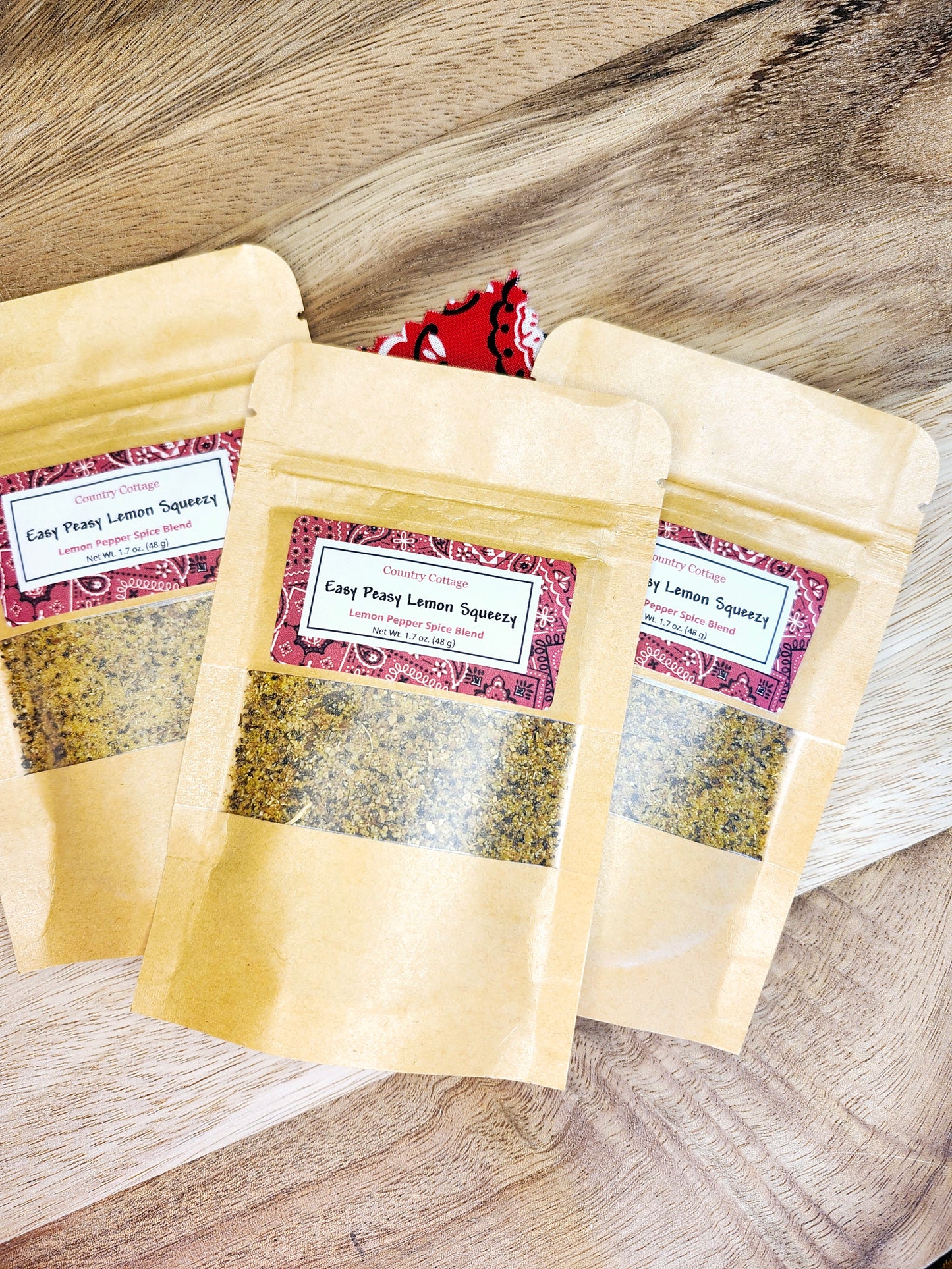 Easy Peasy Lemon Squeezy (Lemon Pepper Seasoning Spice Blend)