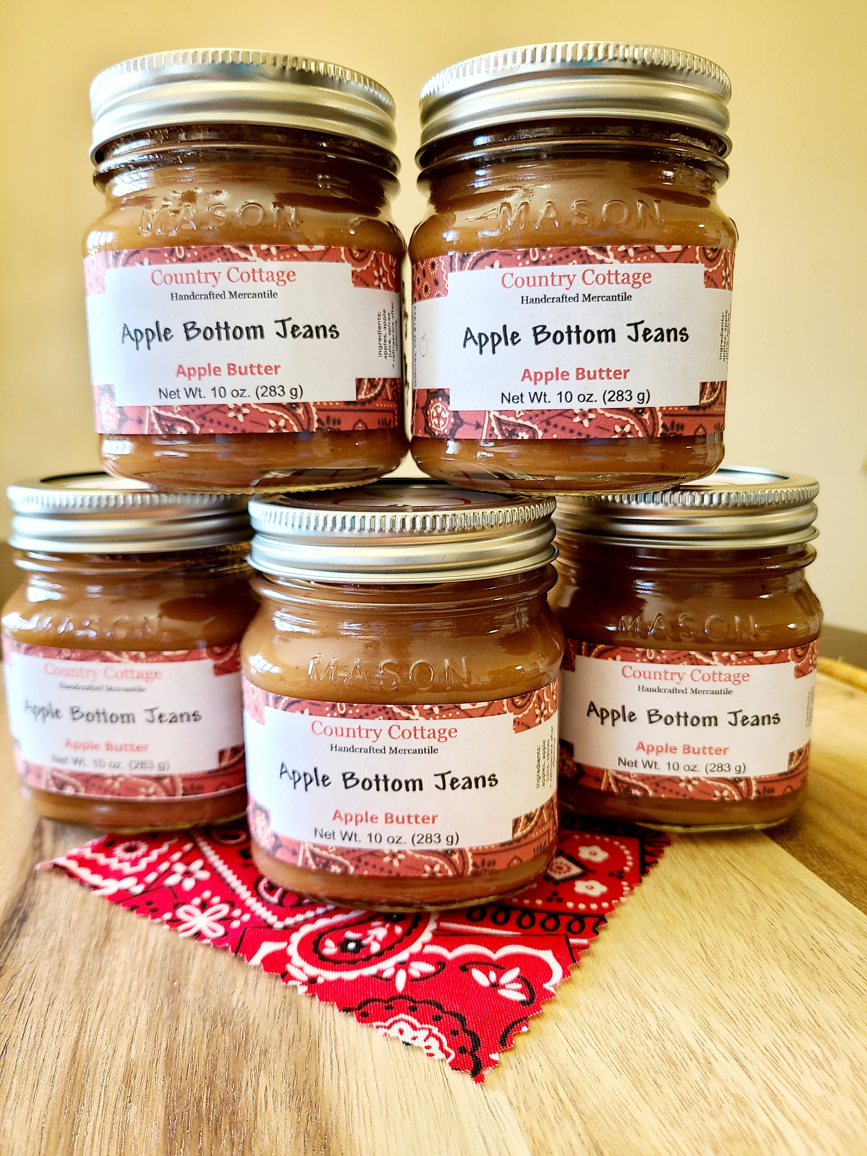Apple Bottom Jeans (Apple Butter) – Country Cottage