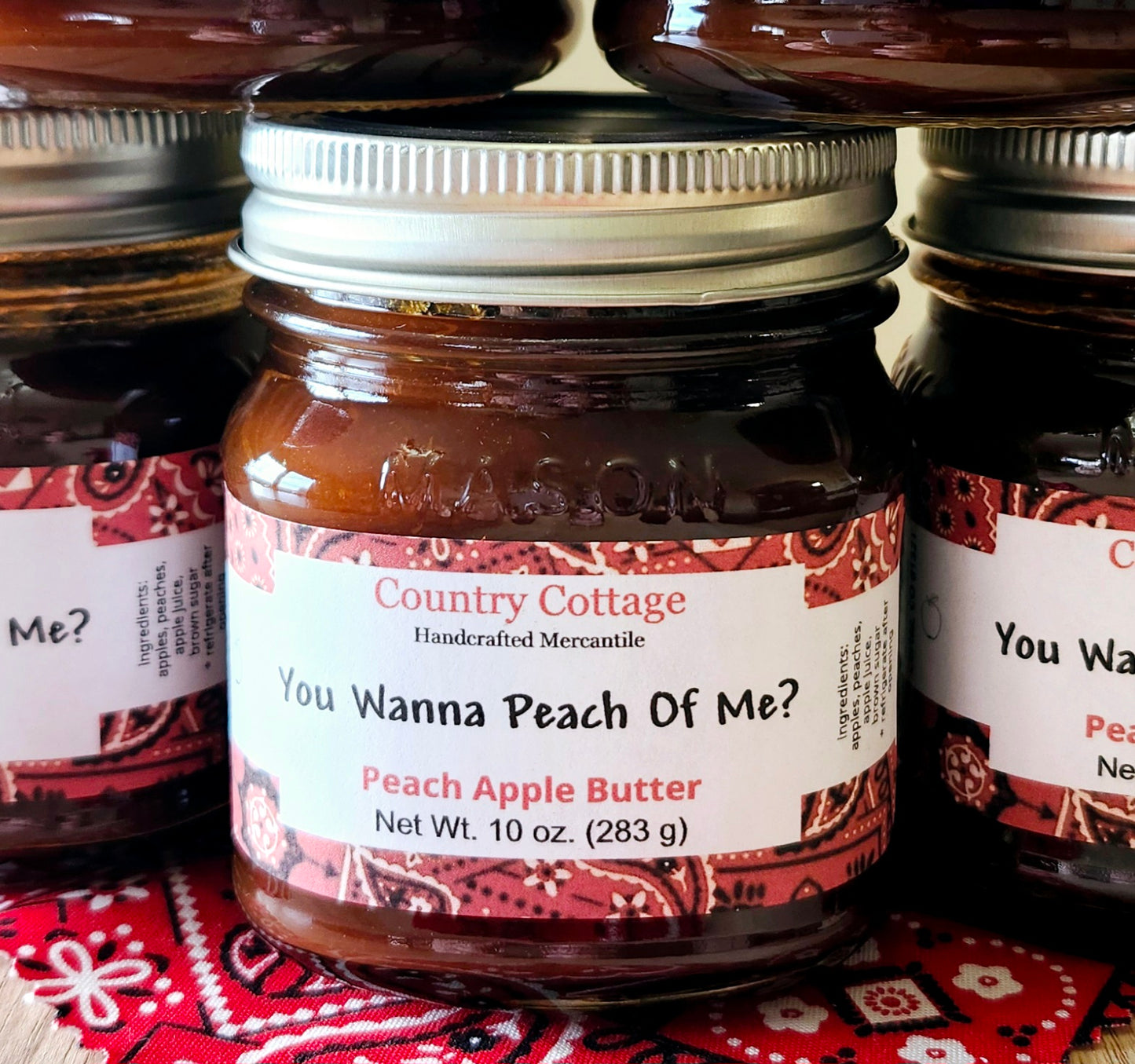 You Wanna Peach Of Me? (Apple Butter)